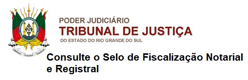 Selo de Fiscalização Notarial e Registral